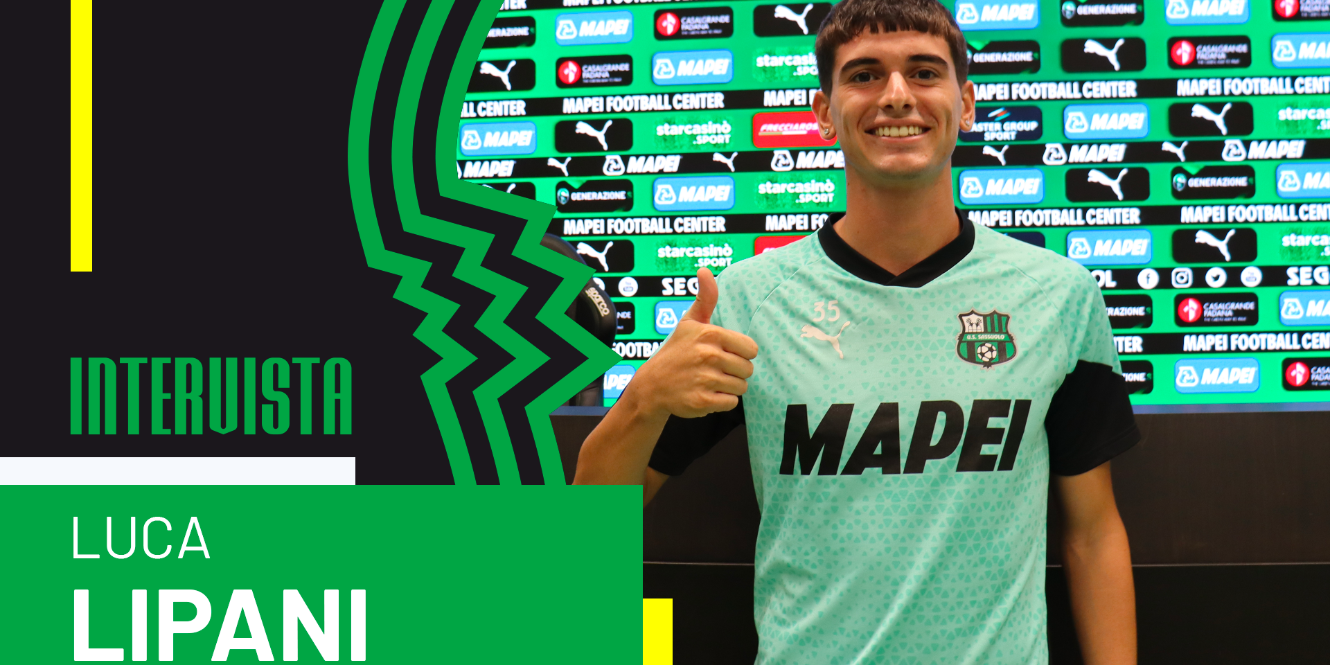 L'intervista di presentazione di Luca Lipani | U.S. Sassuolo Calcio