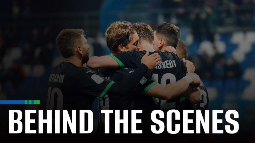 Sassuolo-Modena | Behind the scenes