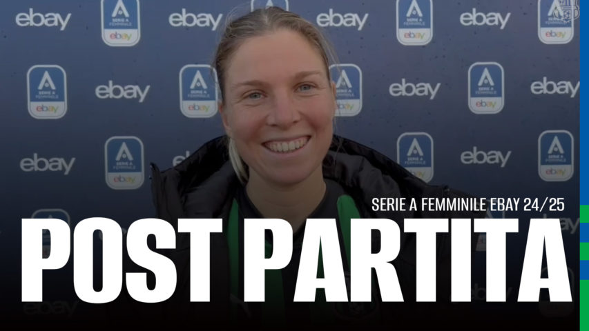 Serie A Femminile eBay | Cecilia Prugna dopo Juventus-Sassuolo 2-2