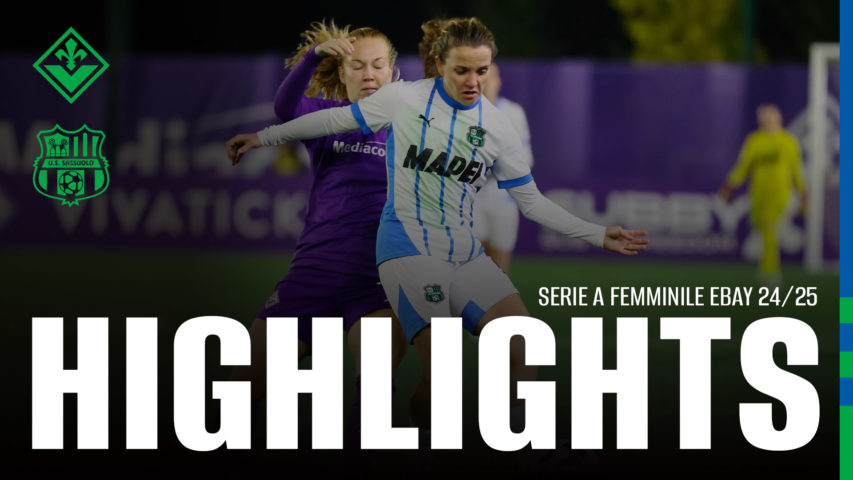 Serie A Femminile eBay | Fiorentina-Sassuolo 1-1 | Highlights