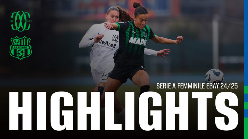 Serie A Femminile eBay | Como-Sassuolo 0-3