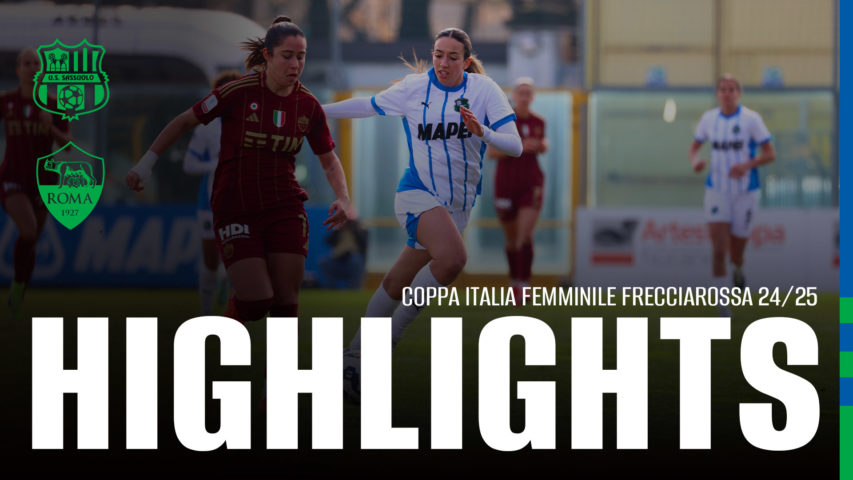 Coppa Italia Femminile Frecciarossa | Semifinale andata Sassuolo-Roma 1-3 | Highlights