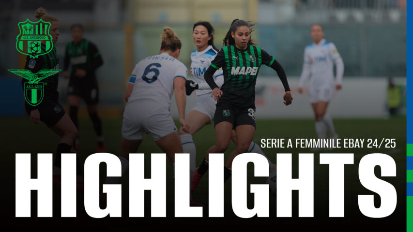 Serie A Femminile eBay | Sassuolo-Lazio 0-2